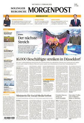 Cover of Solinger Bergische Morgenpost/Remscheid