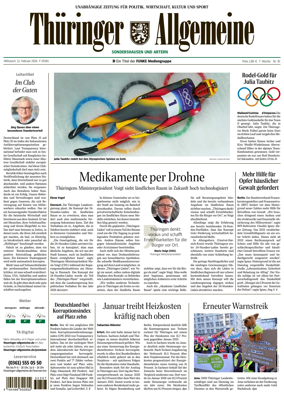 Cover of Thuringer Allgemeine (Artern)