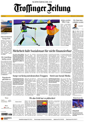 Cover of Trossinger Zeitung