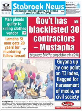 Cover of Stabroek News