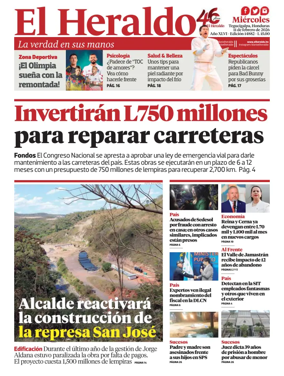 Cover of Diario El Heraldo