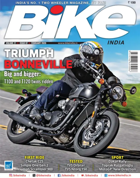 Cover of Bike India