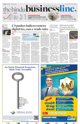 Cover of BusinessLine (Chennai)