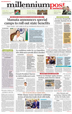 Cover of Millennium Post (Kolkata)