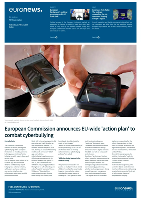 Cover of EuroNews (English Edition)