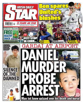 Cover of Irish Daily Star
