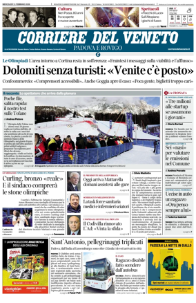 Cover of Corriere del Veneto (Padova e Rovigo)