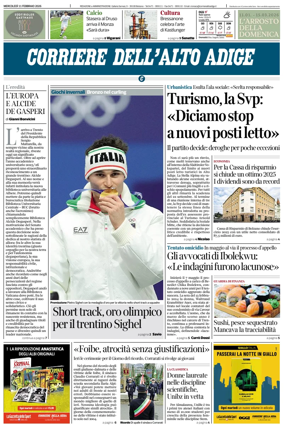 Cover of Corriere dell'Alto Adige
