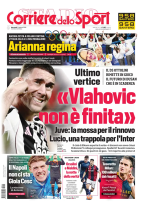 Cover of Corriere dello Sport (Nazionale)