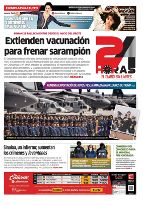 Cover of 24 Horas - El diario sin limites