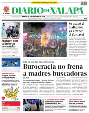 Cover of Diario de Xalapa