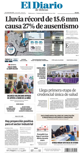 Cover of El Diario de Delicias