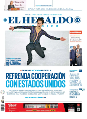 Cover of El Heraldo de Mexico