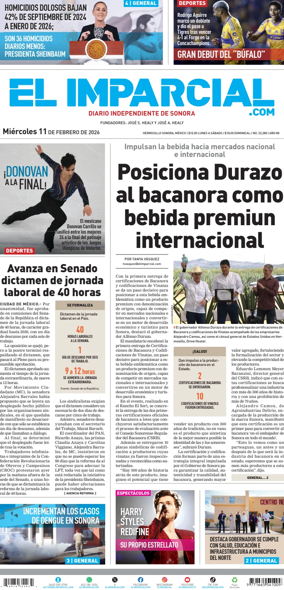 Cover of El Imparcial