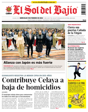 Cover of El Sol de Bajio