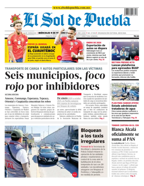 Cover of El Sol de Puebla