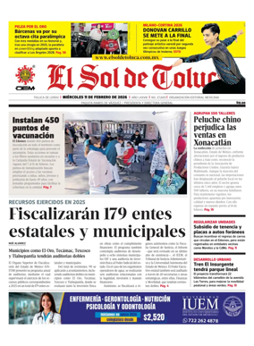 Cover of El Sol de Toluca
