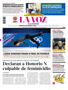 Cover of La Voz de la Frontera