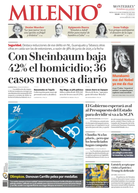 Cover of Milenio Monterrey