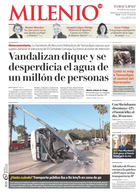 Cover of Milenio Tamaulipas