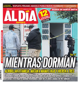 Cover of Periodico Al Dia (Irapuato)