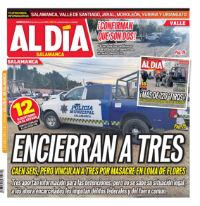Cover of Periodico Al Dia (Salamanca)