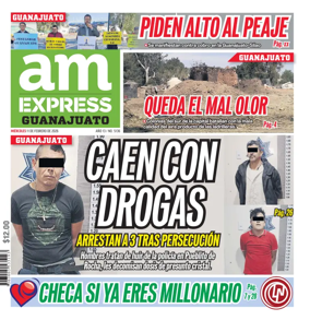 Cover of Periodico AM Express (Guanajuato)