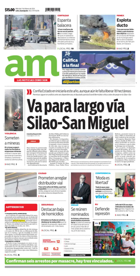 Cover of Periodico AM (Leon)