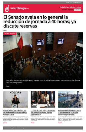 Cover of Sin Embargo destacadas