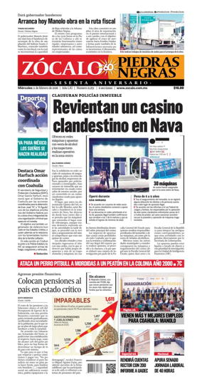 Cover of Zocalo Piedras Negras