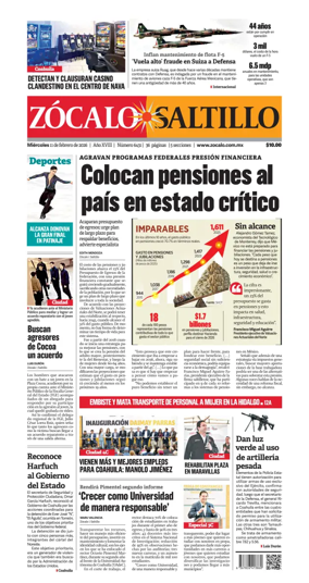 Cover of Zocalo Saltillo