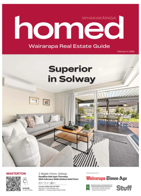 Cover of Homed Wairarapa