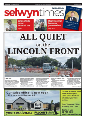 Cover of Selwyn Times