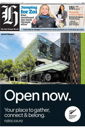 Cover of The New Zealand Herald