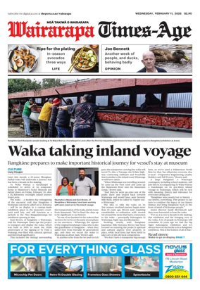 Cover of Wairarapa Times-Age (NZ)