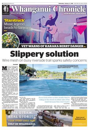 Cover of Whanganui Chronicle