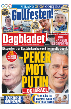 Cover of Dagbladet