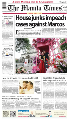 Cover of The Manila Times