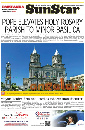 Cover of Sun.Star Pampanga