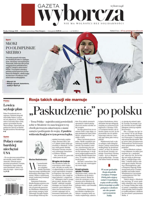 Cover of Gazeta Wyborcza