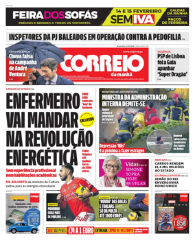 Cover of Correio da Manha