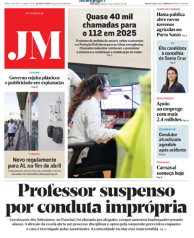 Cover of Jornal Madeira