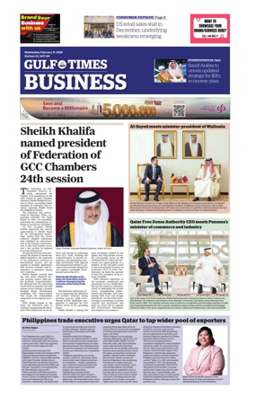Cover of Gulf Times Business