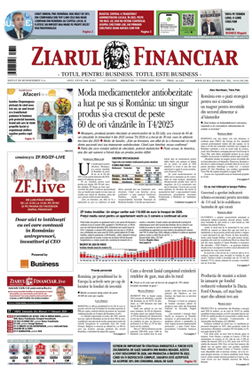 Cover of Ziarul Financiar