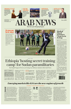 Cover of Arab News