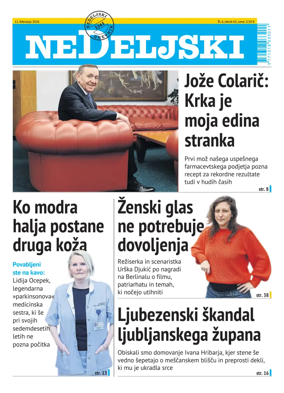 Cover of Nedeljski Dnevnik