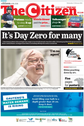 Cover of The Citizen (Gauteng)