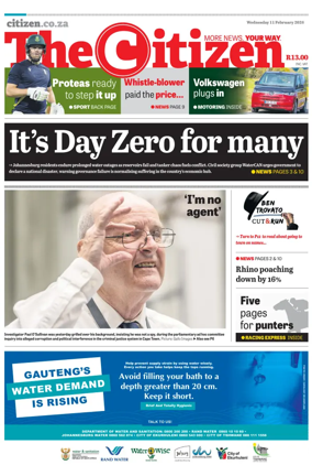 Cover of The Citizen (KZN)