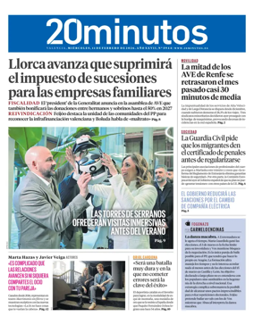 Cover of 20 Minutos Valencia