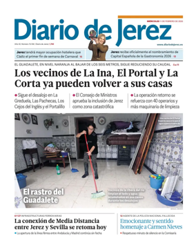 Cover of Diario de Jerez